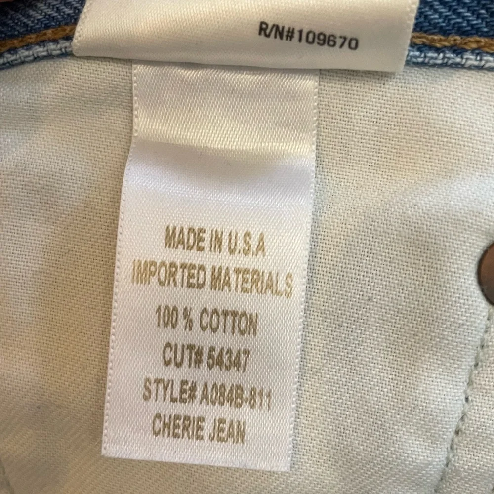 Agolde Cherie High Rise Straight Jeans Size 29 - Picture 13 of 13